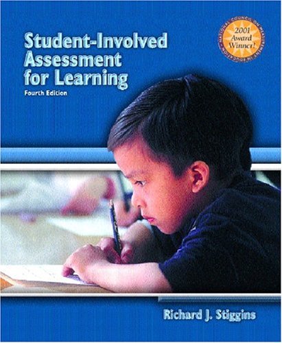 Student-Involved Assessment for Learning  4th 2005 (Revised) 9780131183490 Front Cover