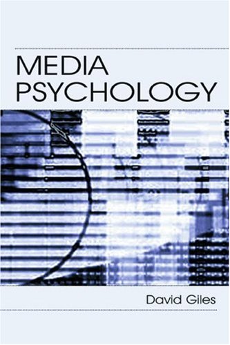 Media Psychology   2003 9780805840490 Front Cover