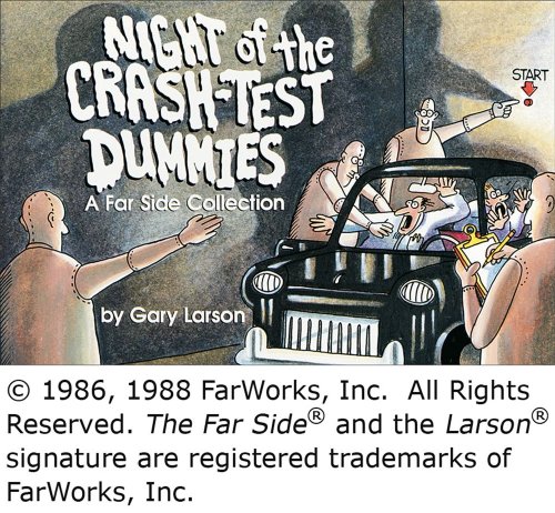 Night of the Crash-Test Dummies   1988 9780836220490 Front Cover