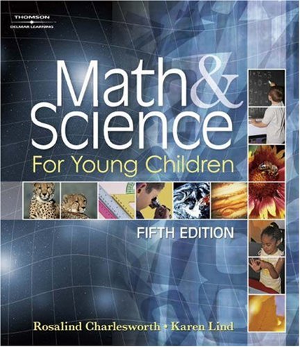 Math and Science for Young Children  5th 2007 (Revised) 9781418001490 Front Cover