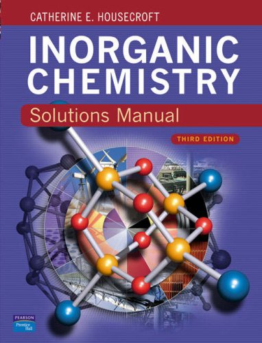 Inorganic Chemistry  3rd 2008 9780132048491 Front Cover