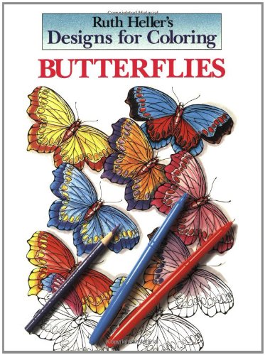 Designs for Coloring: Butterflies  N/A 9780448031491 Front Cover