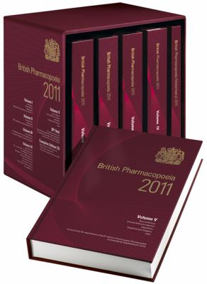 British Pharmacopoeia 2011:  2010 9780113228492 Front Cover