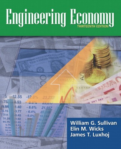 Engineering Economy  13th 2006 9780131486492 Front Cover