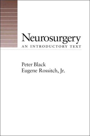 Neurosurgery An Introductory Text  1995 9780195044492 Front Cover