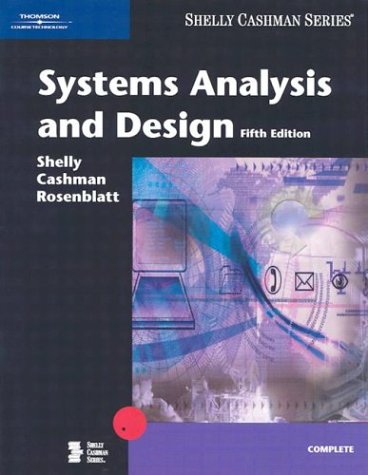 Systems Analysis and Design  5th 2003 9780789566492 Front Cover