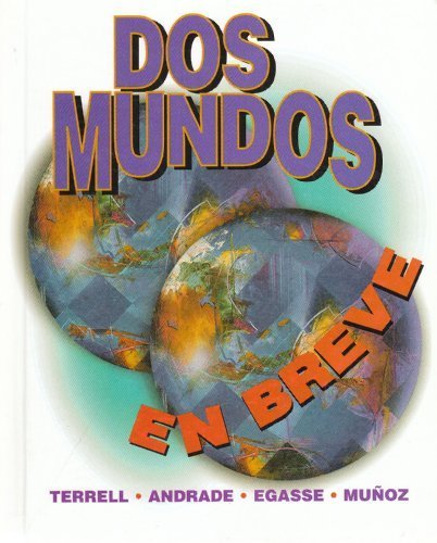 Dos Mundos En Breve 4th 1999 (Student Manual, Study Guide, etc.) 9780070645493 Front Cover