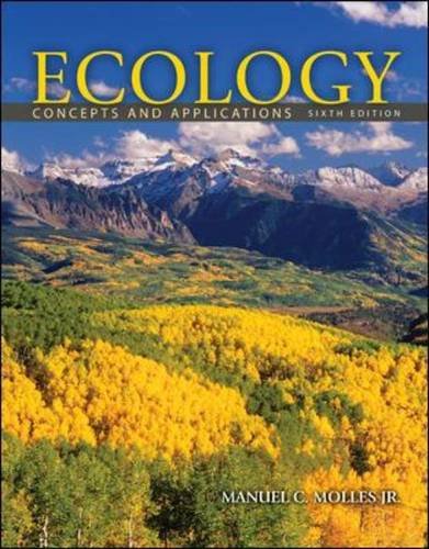 Ecology Concepts and Applications 6th 2013 9780073532493 Front Cover