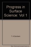 Progress in Surface Science N/A 9780080165493 Front Cover
