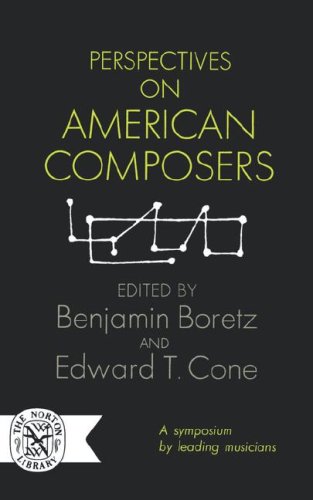 Perspectives on American Composers  N/A 9780393005493 Front Cover