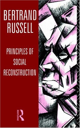 Principles of Social Reconstruction  2nd 1997 9780415143493 Front Cover