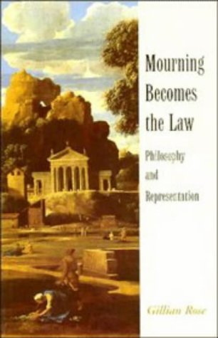 Mourning Becomes the Law Philosophy and Representation  1996 9780521578493 Front Cover