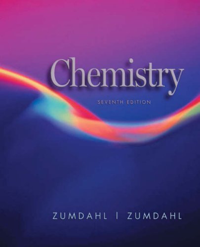 Chemistry  7th 2007 (Student Manual, Study Guide, etc.) 9780618528493 Front Cover