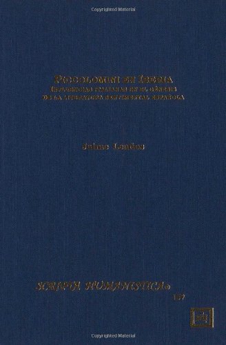 Piccolomini en Iberia -- Influencias Italianas en el Genesis de la Literatura Sentimental Espanola   2007 9781882528493 Front Cover