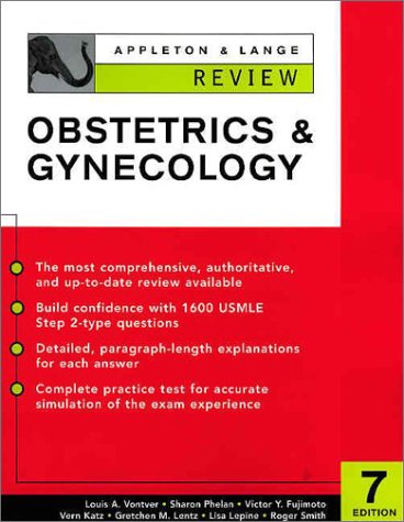 Appleton and Lange Review of Obstetrics and Gynecology  7th 2003 9780071386494 Front Cover
