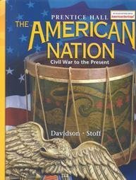 American Nation : Civil War to the Present Student Manual, Study Guide, etc.  9780130588494 Front Cover