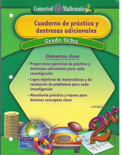 Connected Mathematics 2 Additional Practice and Skills Workbook  2006 (Workbook) 9780131338494 Front Cover