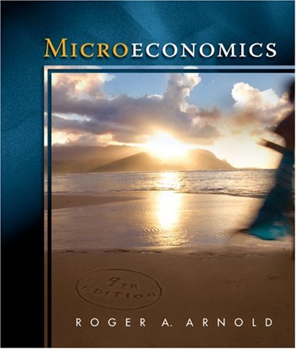 Microeconomics  9th 2010 9780324785494 Front Cover