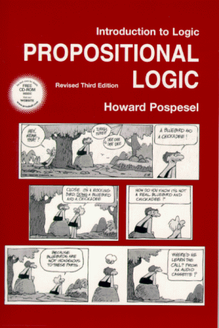 Introduction to Logic Propositional Logic 3rd 2000 (Revised) 9780130258496 Front Cover