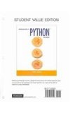 Student Value Edition for Starting Out with Python  3rd 2015 9780133848496 Front Cover