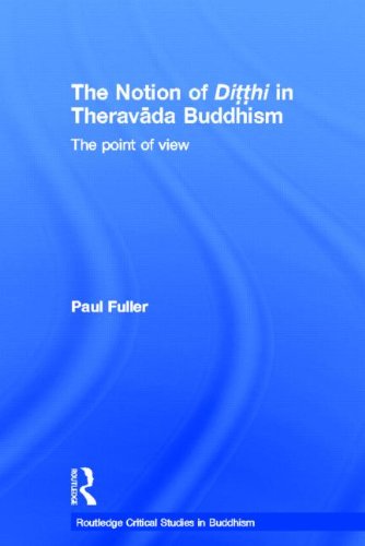 Notion of Ditthi in Theravada Buddhism The Point of View  2004 9780415650496 Front Cover