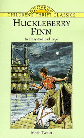 Adventures of Huckleberry Finn   1999 (Abridged) 9780486403496 Front Cover