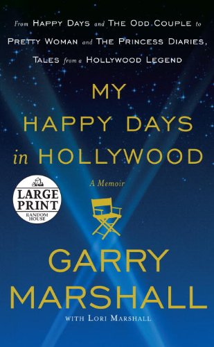 My Happy Days in Hollywood A Memoir Large Type  9780739378496 Front Cover
