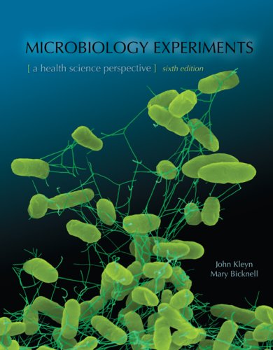 Microbiology Experiments to Accompany Microbiology  6th 2009 9780072995497 Front Cover