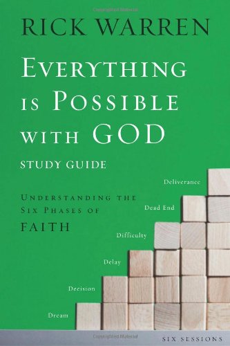 Everything Is Possible with God Study Guide Understanding the Six Phases of Faith Guide (Pupil's)  9780310671497 Front Cover