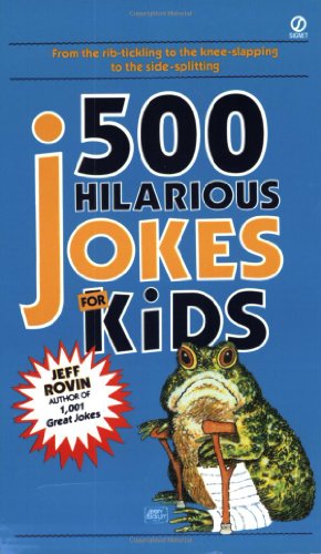 500 Hilarious Jokes for Kids   1990 9780451165497 Front Cover