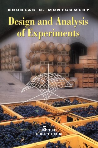 Design and Analysis of Experiments  5th 2001 9780471316497 Front Cover