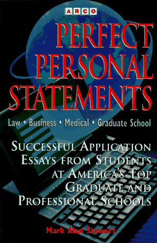 Perfect Personal Statements N/A 9780028610498 Front Cover