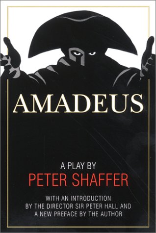Amadeus A Play by Peter Shaffer  2001 9780060935498 Front Cover