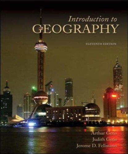 Introduction to Geography  11th 2008 (Revised) 9780073256498 Front Cover