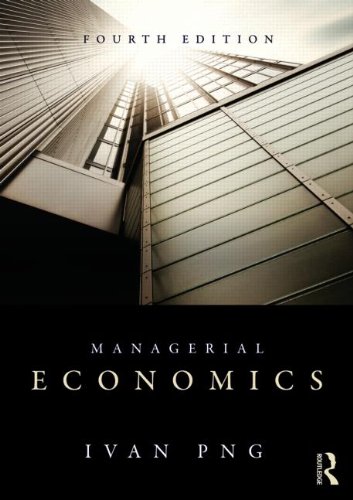 Managerial Economics, 4th Edition  4th 2012 (Revised) 9780415809498 Front Cover