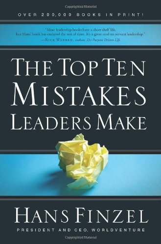 Top Ten Mistakes Leaders Make  N/A 9780781445498 Front Cover