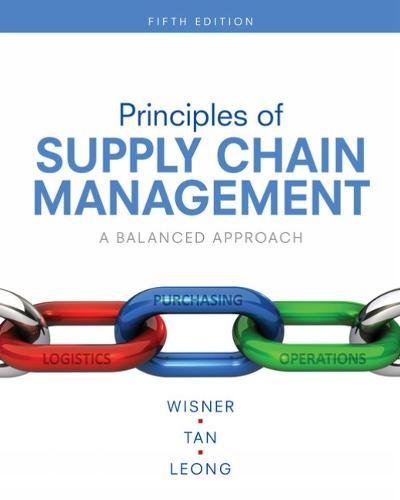 Principles of Supply Chain Management: A Balanced Approach  2018 9781337406499 Front Cover