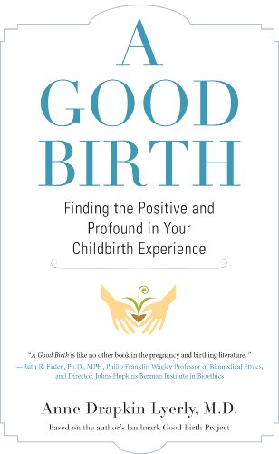 Good Birth Finding the Positive and Profound in Your Childbirth Experience N/A 9781583335499 Front Cover