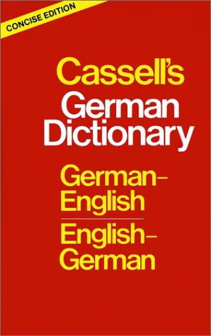 Cassell's German Dictionary German-English, English-German 2nd 1966 (Revised) 9780025226500 Front Cover