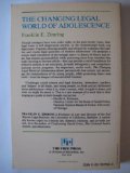 Changing Legal World of Adolescence Reprint  9780029359501 Front Cover