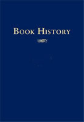 Book History   2000 9780271020501 Front Cover