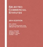 Selected Commercial Statutes, 2014: 1st 2014 9781628100501 Front Cover