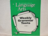 Weekly Grammar Test : Assessment N/A 9780022447502 Front Cover