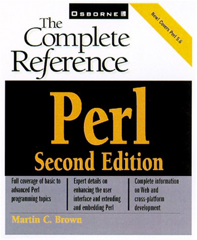 Perl The Complete Reference 2nd 2001 9780072129502 Front Cover
