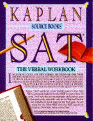 Kaplan SAT : The Verbal Workbook N/A 9780385311502 Front Cover