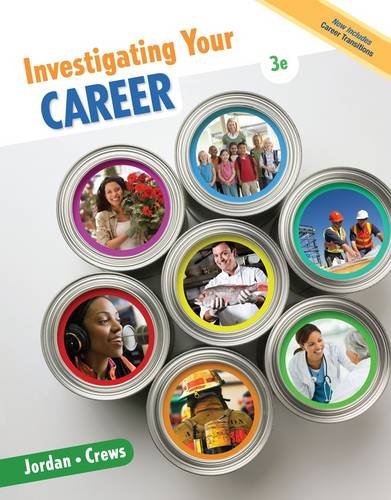 Investigating Your Career  3rd 2013 9781111575502 Front Cover