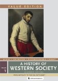 History of Western Society, Value Edition, Volume 1  11th 2014 9781457648502 Front Cover