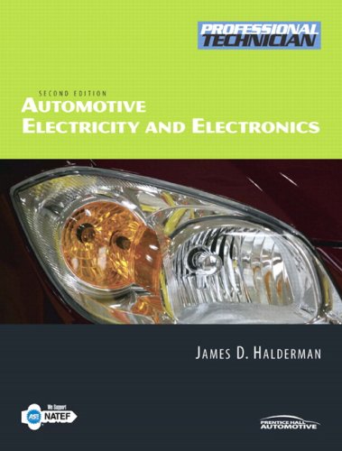 Automotive Electricity and Electronics  2nd 2009 9780135029503 Front Cover