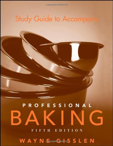 Professional Baking  5th 2009 9780471783503 Front Cover