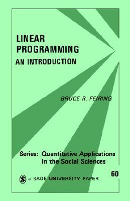 Linear Programming An Introduction  1986 9780803928503 Front Cover